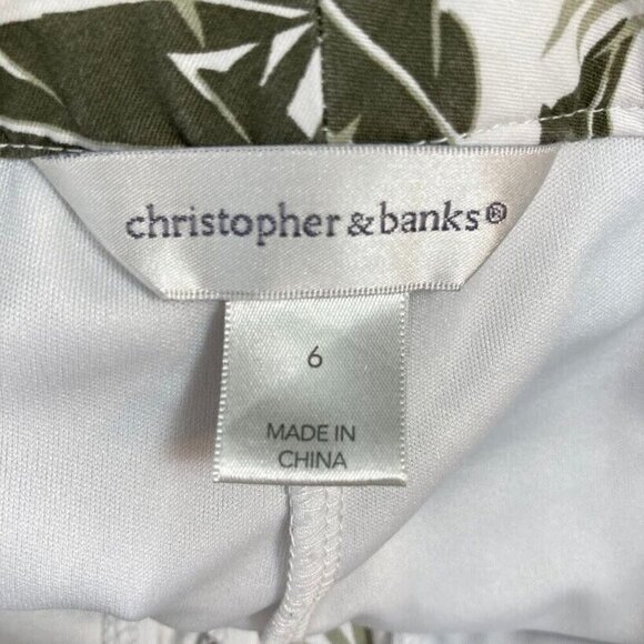 Christopher & Banks Skort Summer Coastal Grandma Beachy Tropical Vacation 6 - Picture 6 of 8